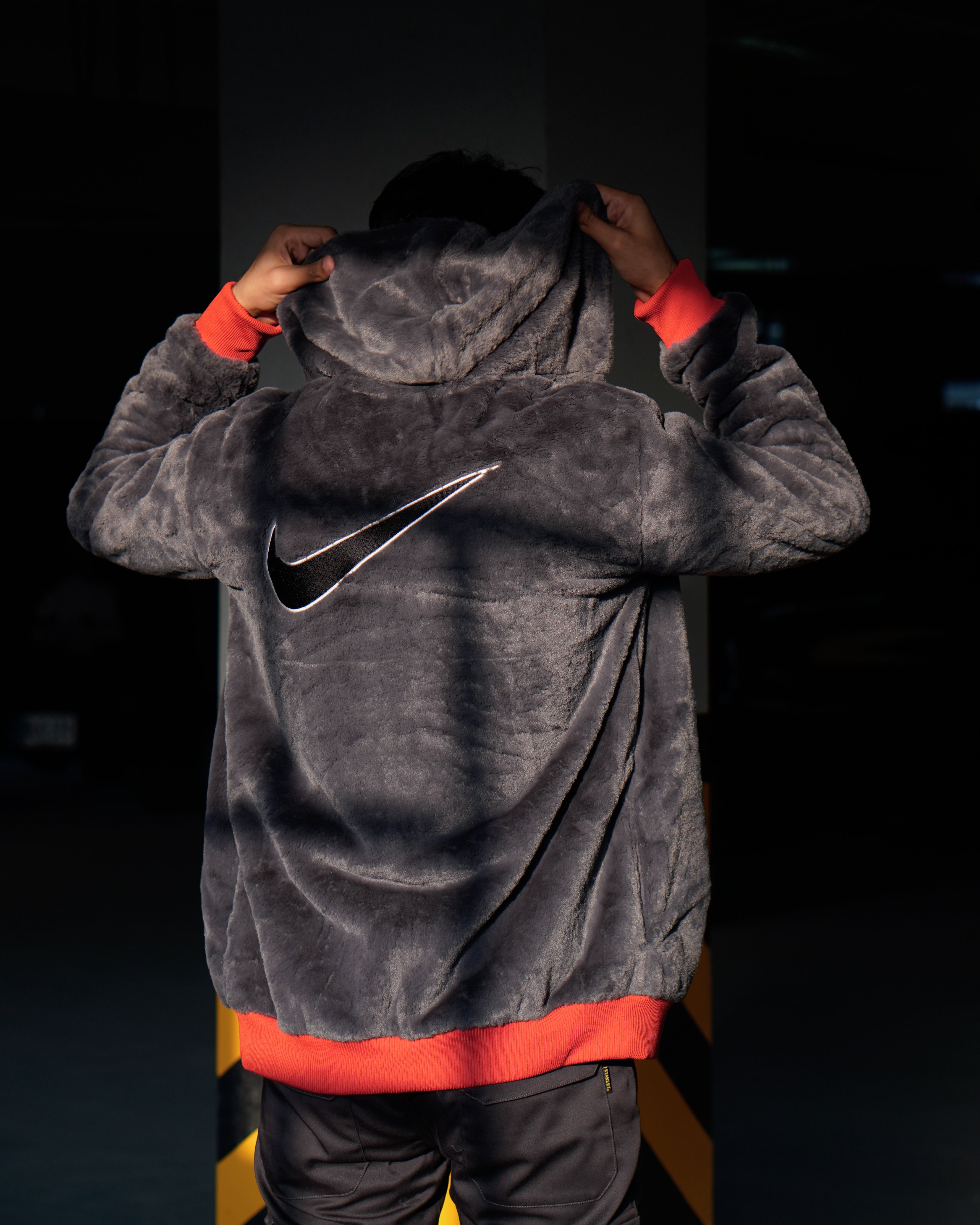 High-quality faux fur jacket for cold weather fashion