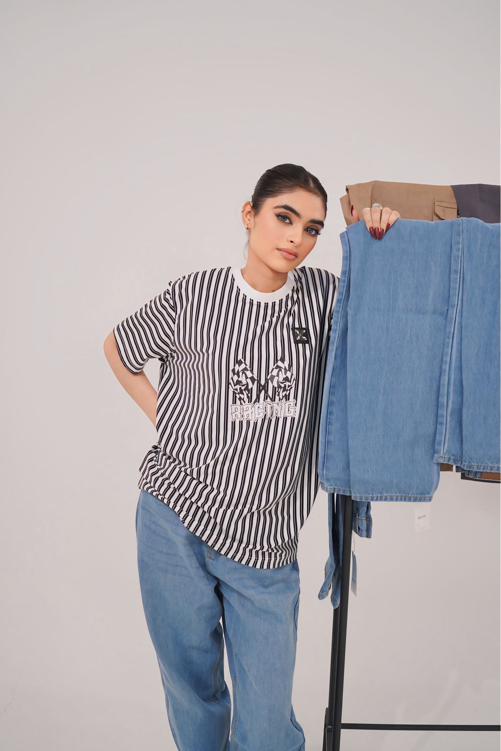 Men’s oversized drop shoulder t-shirt with relaxed fit